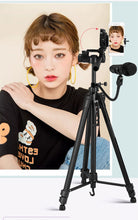 Load image into Gallery viewer, Compatible with Apple Weifeng WT-3560 Micro SLR Digital Camera Tripod Camera PTZ Tripod Live Mobile Phone Stand +
