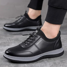 Load image into Gallery viewer, Men&#39;s Casual Leather Shoes Breathable Soft Bottom Soft Surface Board Shoes +
