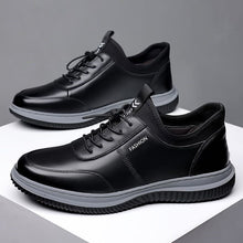 Load image into Gallery viewer, Men&#39;s Casual Leather Shoes Breathable Soft Bottom Soft Surface Board Shoes +
