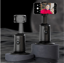 Load image into Gallery viewer, 360 Auto Face Tracking Gimbal AI Smart Gimbal Face Tracking Auto Phone Holder For Smartphone Video Vlog Live Stabilizer Tripod +
