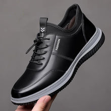 Load image into Gallery viewer, Men&#39;s Casual Leather Shoes Breathable Soft Bottom Soft Surface Board Shoes +

