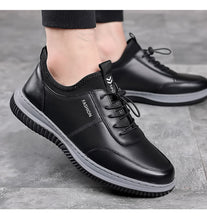 Load image into Gallery viewer, Men&#39;s Casual Leather Shoes Breathable Soft Bottom Soft Surface Board Shoes +
